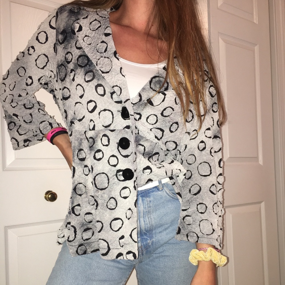 Andria Lieu Collection Circle Blazer